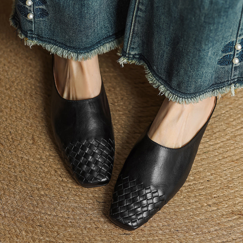 Maren Genuine Leather Mules