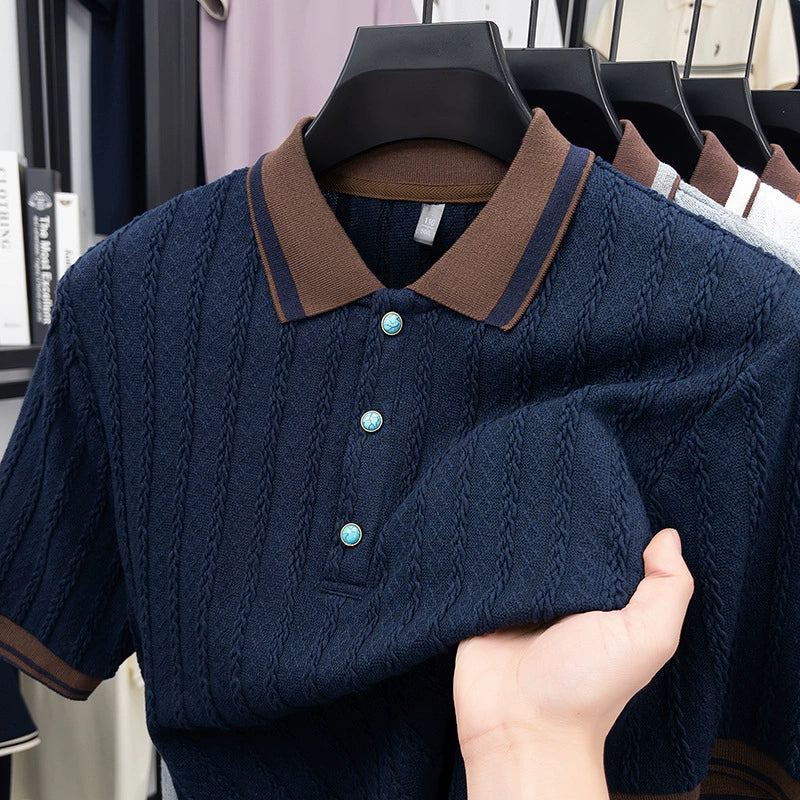 Bastian Knit Button Polo