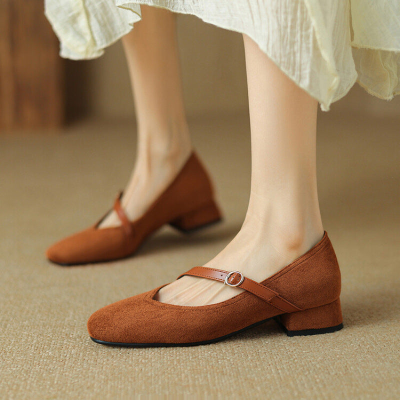 Vedas Suede Slippers