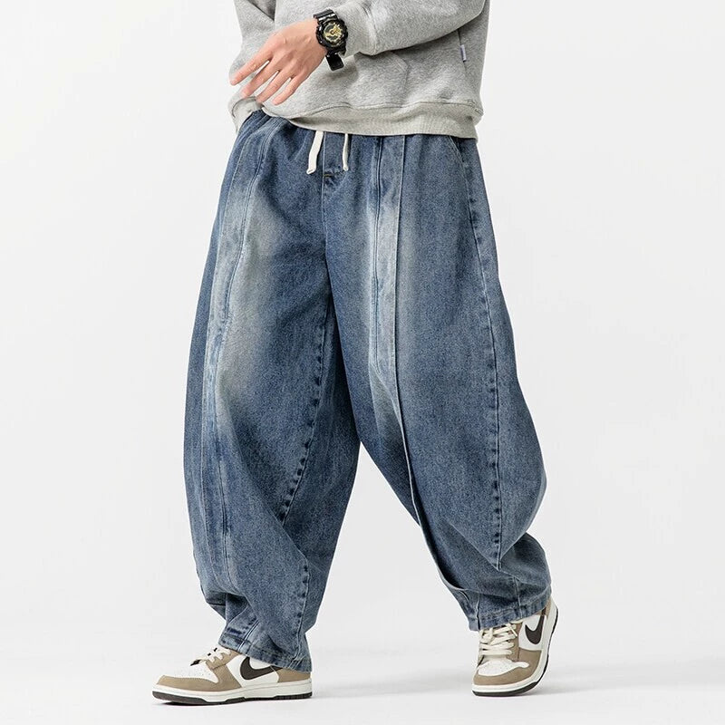 Kenzo Washed Wide-Leg Jean