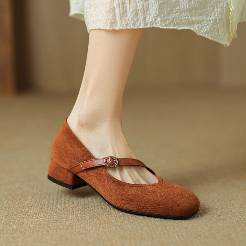 Vedas Suede Slippers