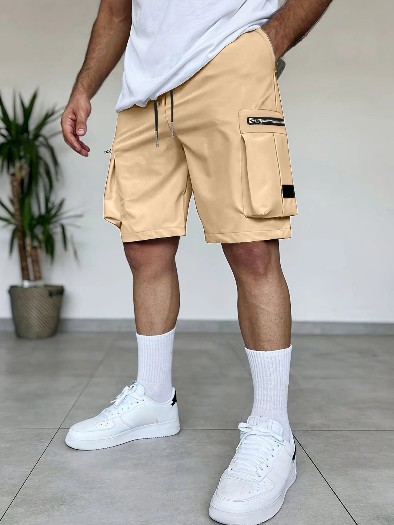 Daxon Cargo Short - Light Khaki