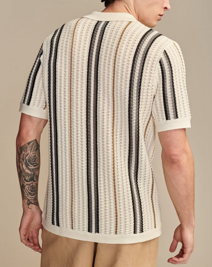 Vesper Hollow Knit Cardigan