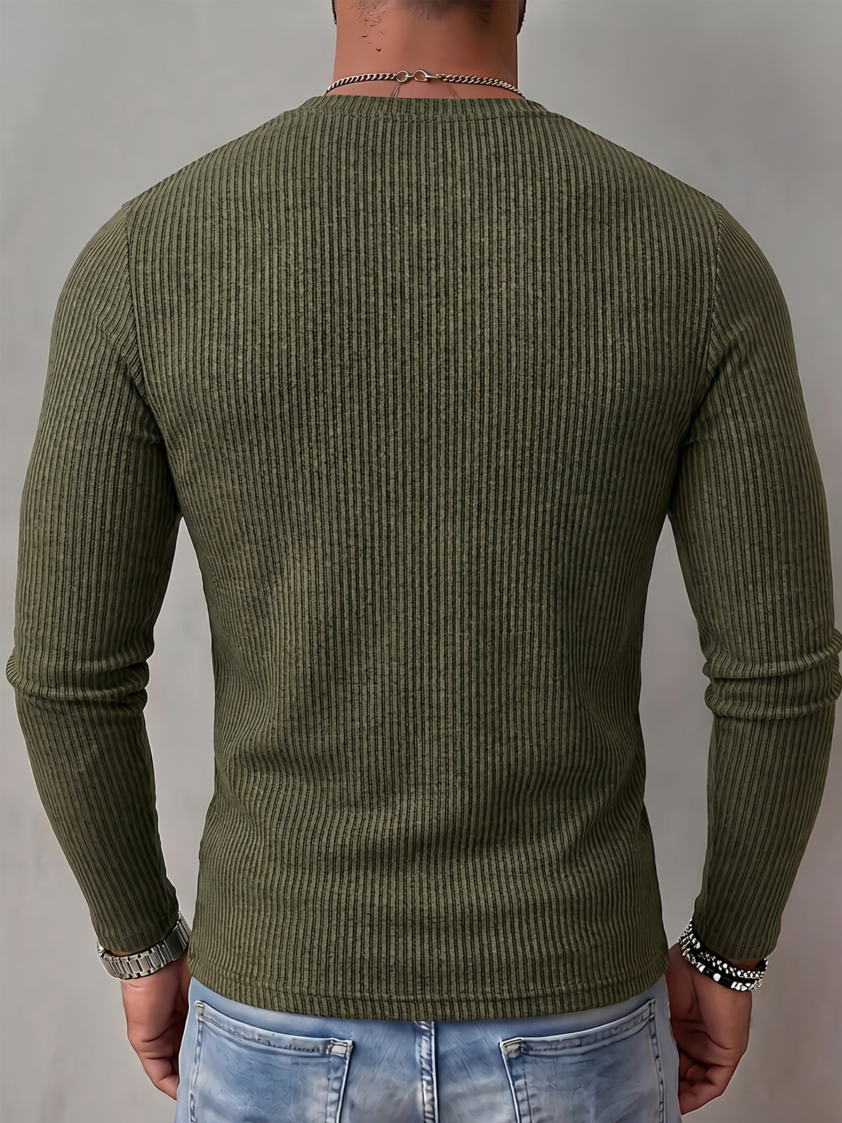 Enzo Button Knit