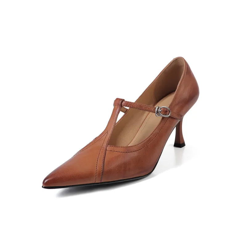 Lira Genuine Leather Pumps