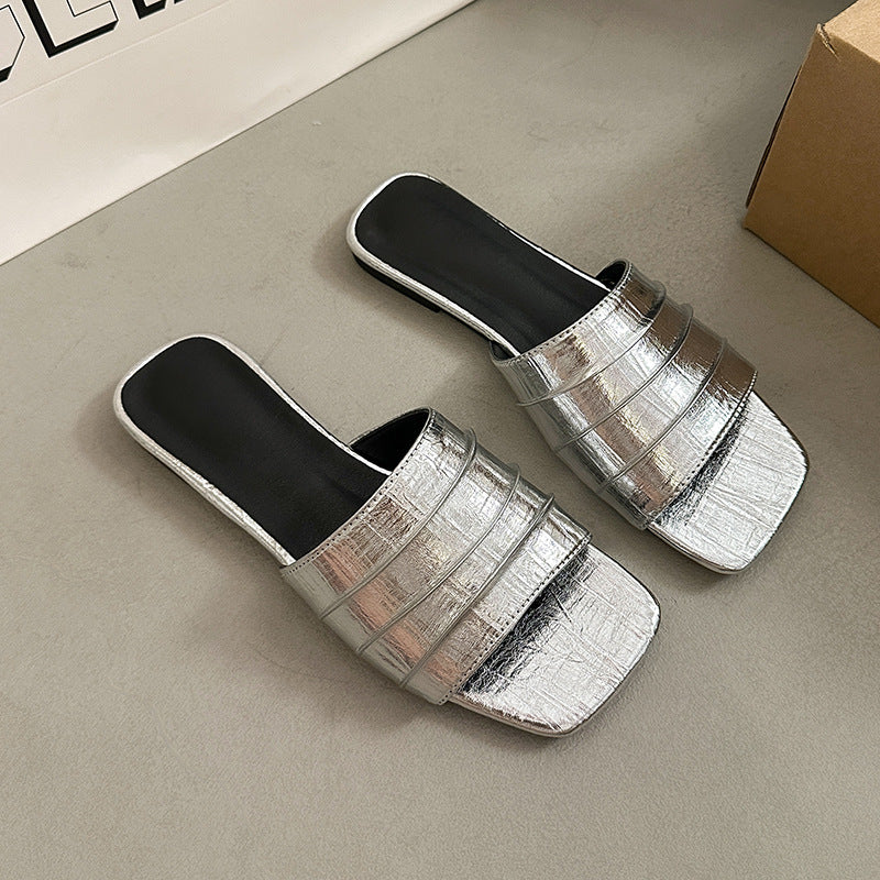 Nola Pleated Sandal