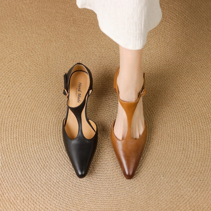 Étoile Genuine Leather Pump