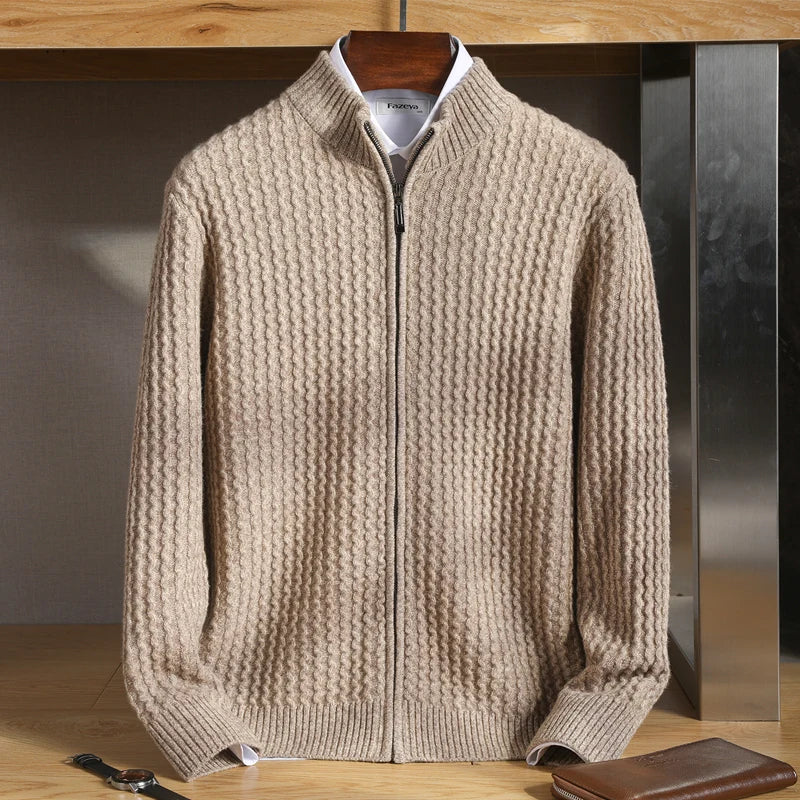 Arno Zip Cardigan