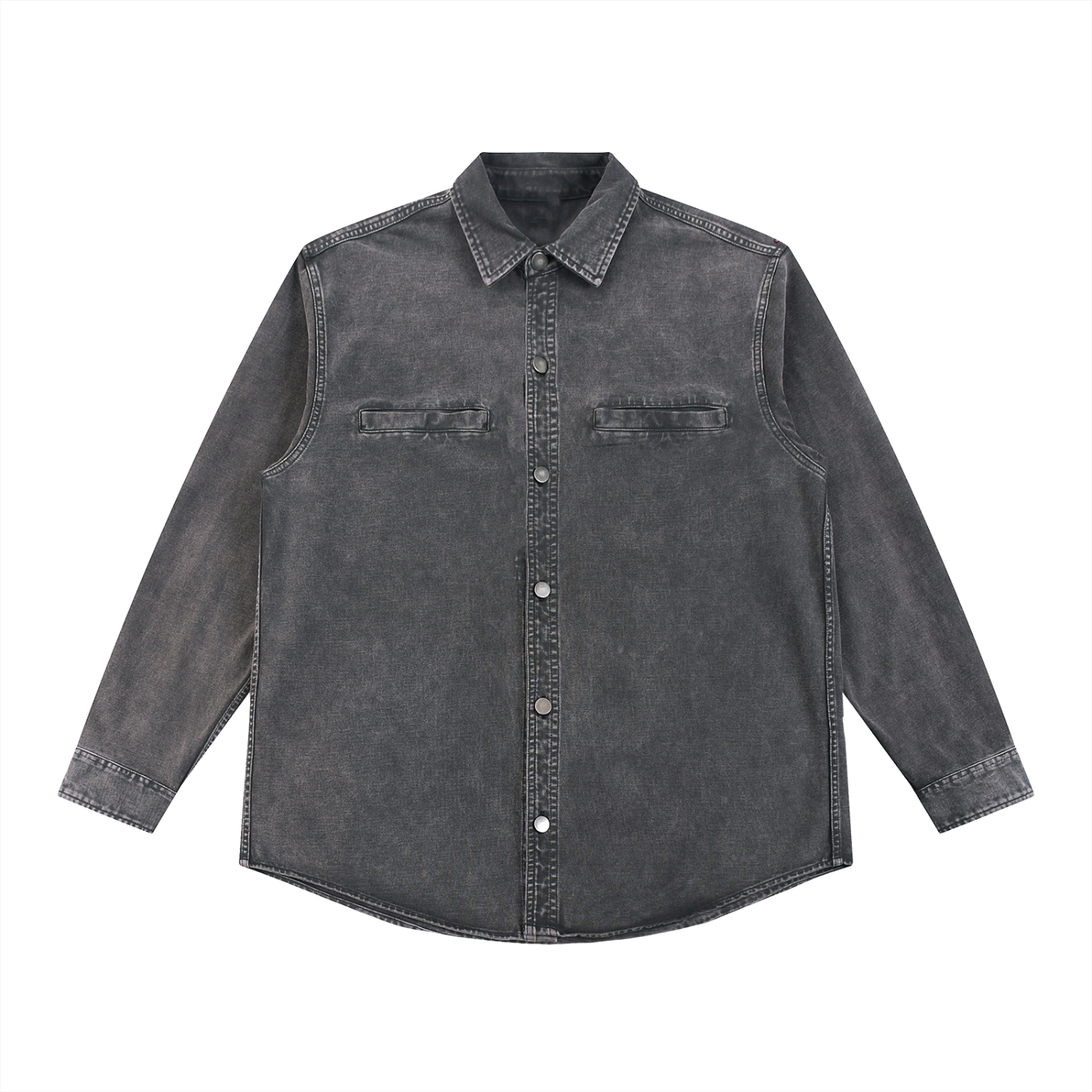 Ellison Slate Denim Overshirt