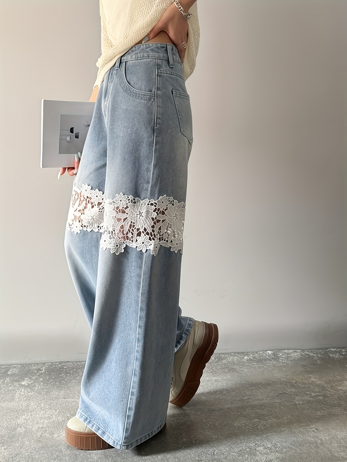 Élyse Lace Jeans