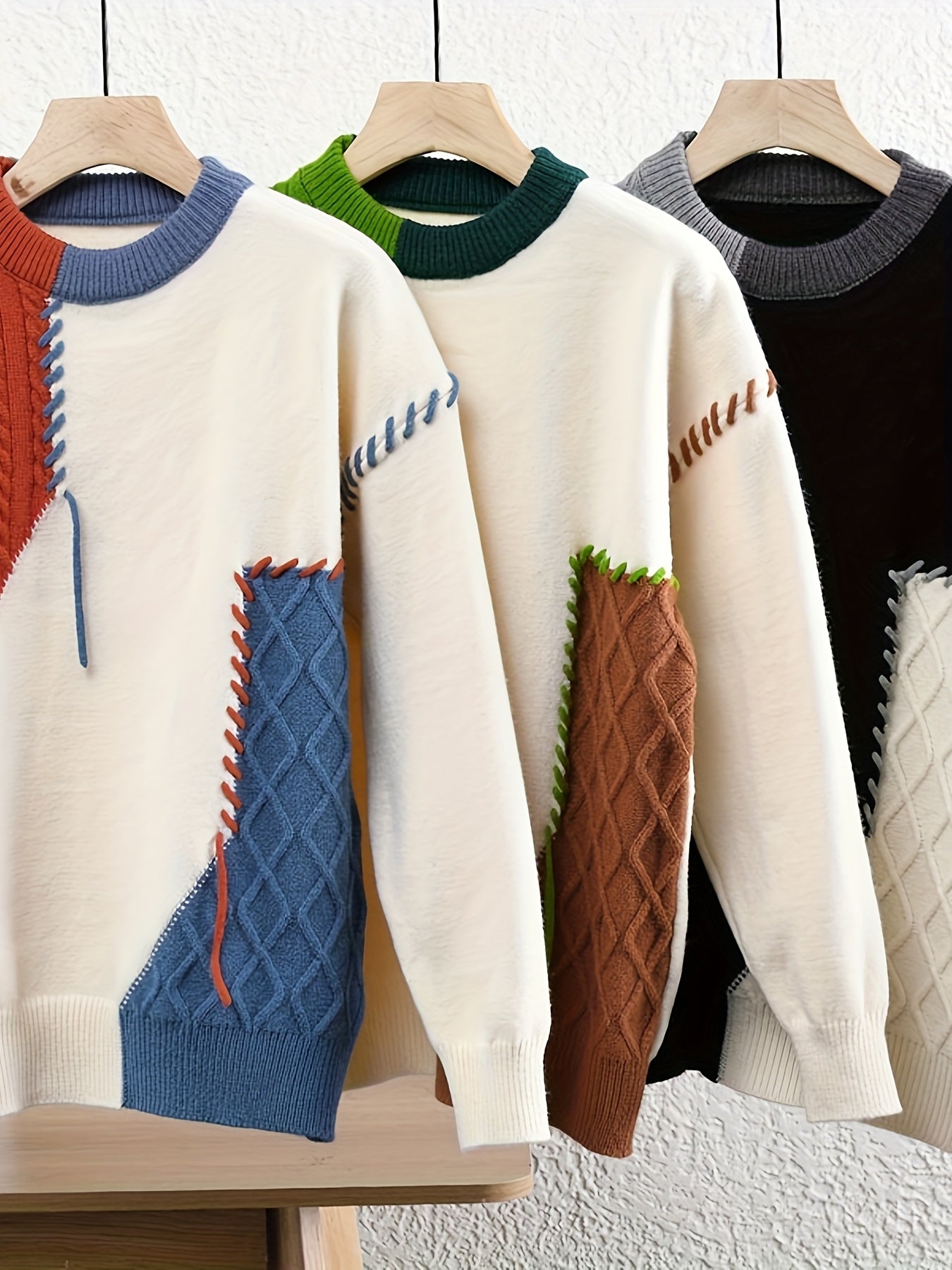 Savio Cable Sweater - Beige