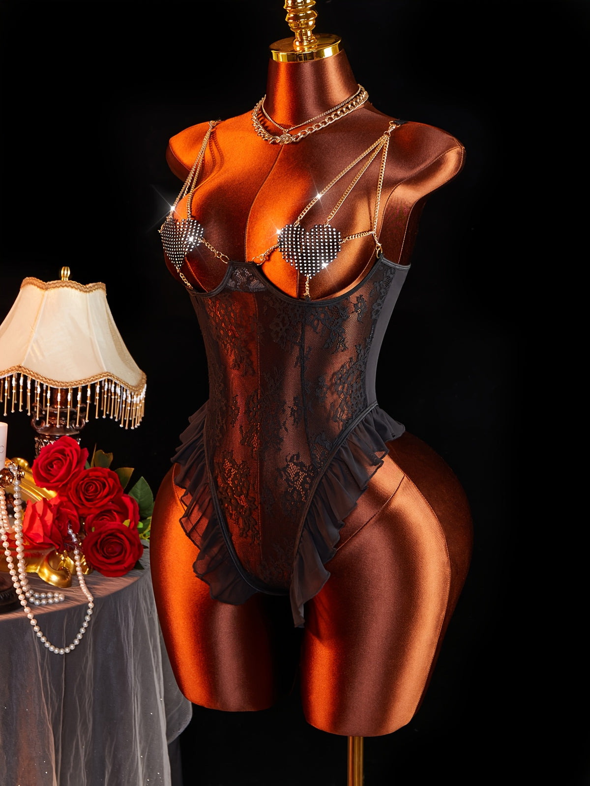 Valeria Lace Bodysuit