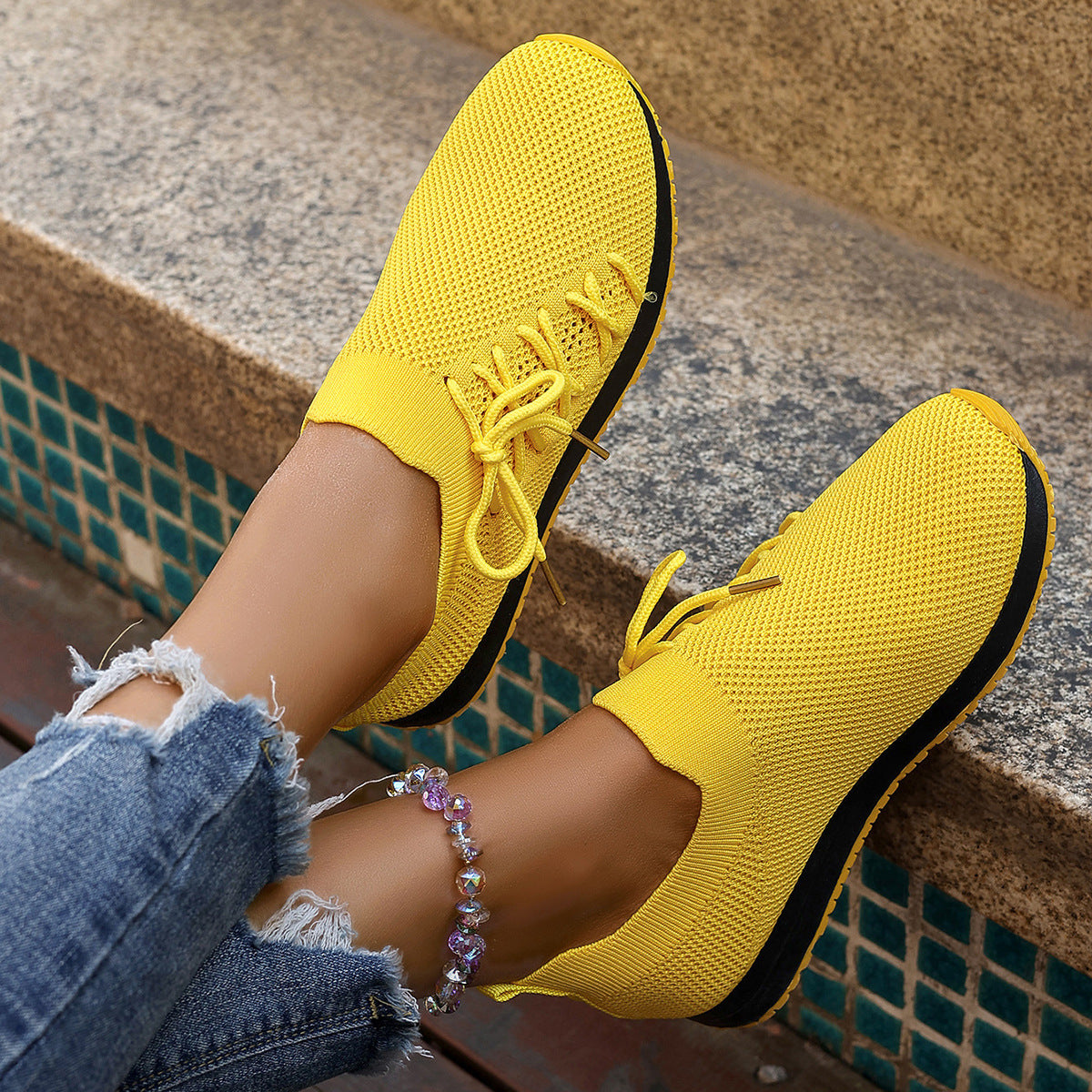 Aria Knit Sneaker