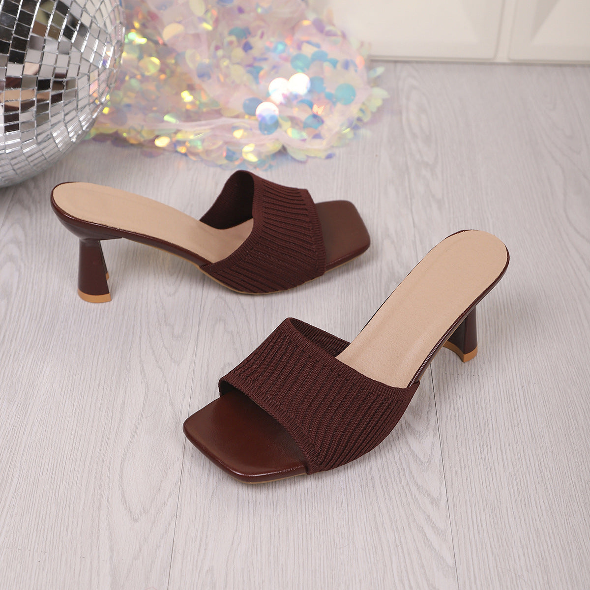 Renna Ribbed Heel