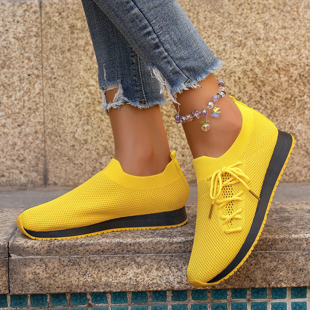 Aria Knit Sneaker