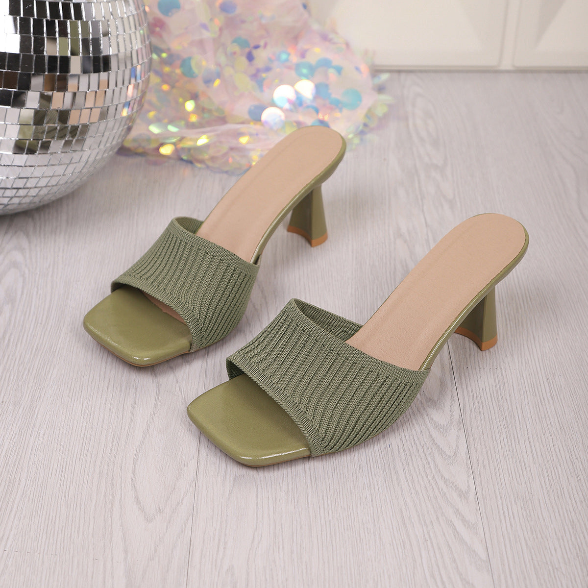 Renna Ribbed Heel