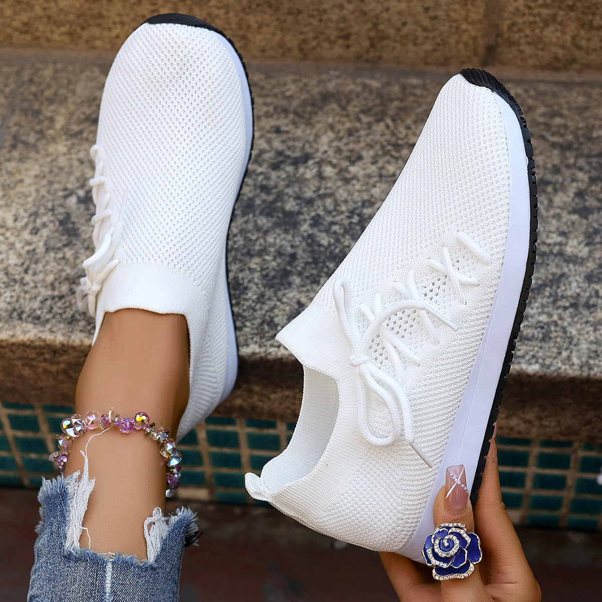 Aria Knit Sneaker