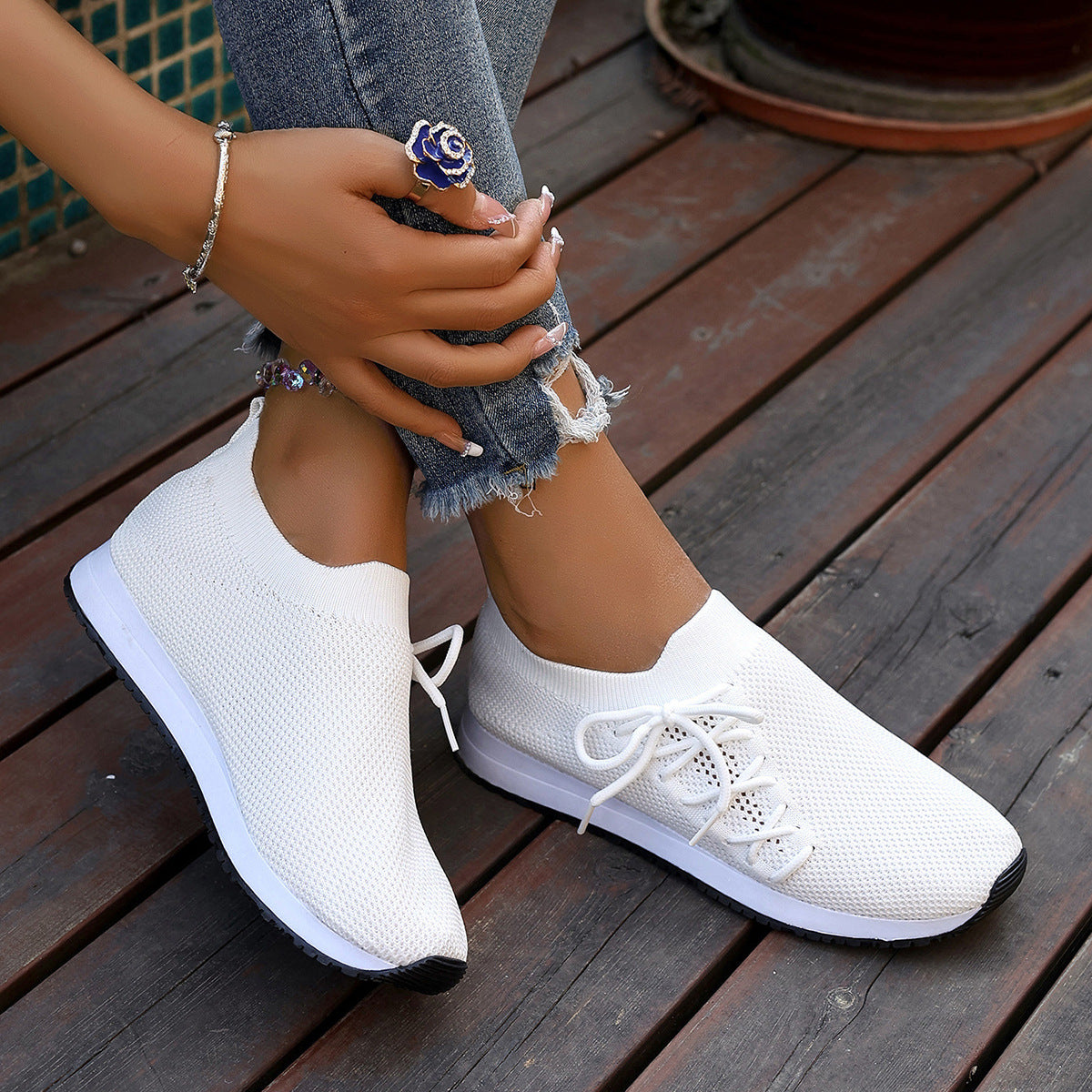Aria Knit Sneaker
