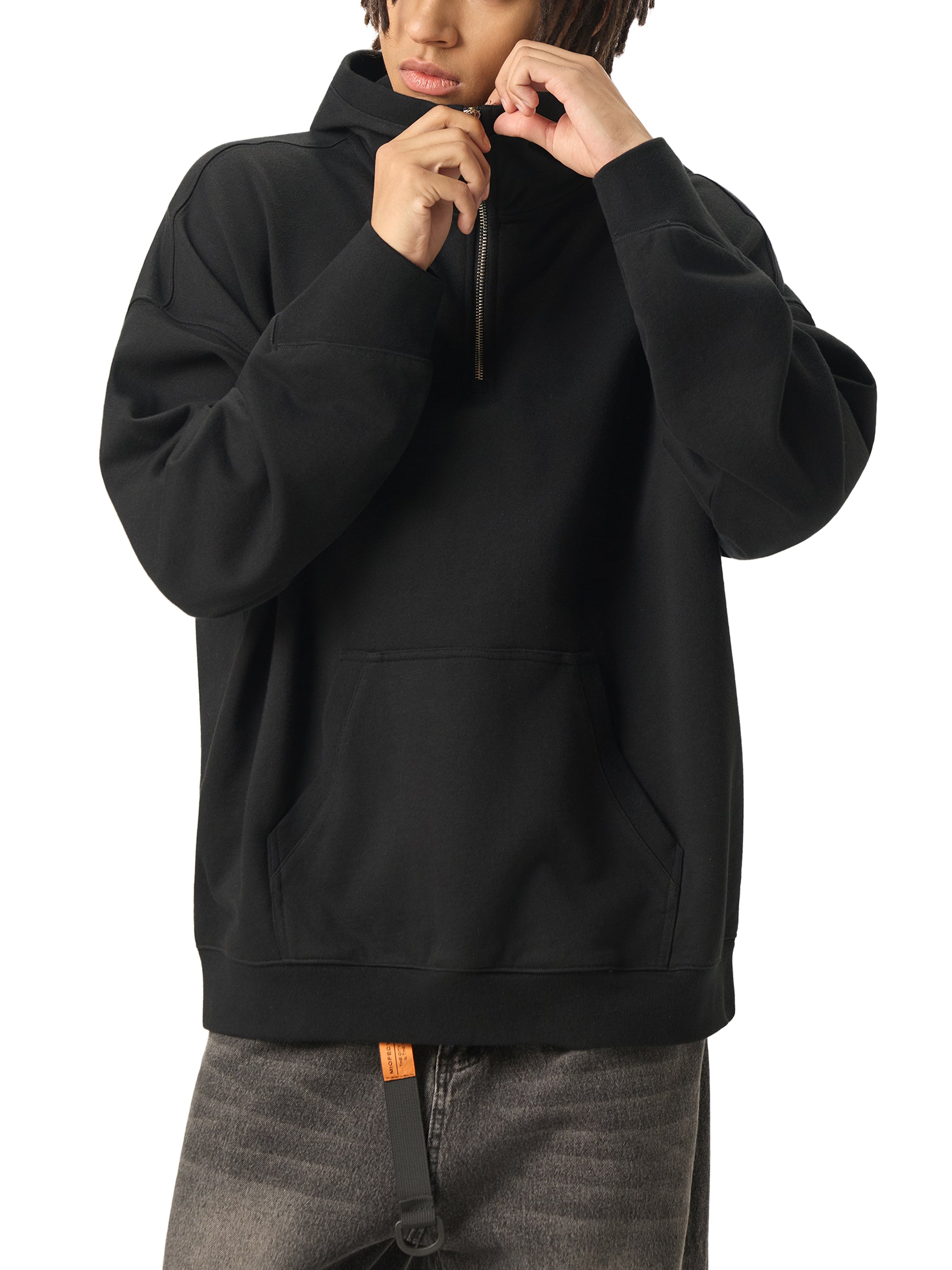 Ellison Quarter‑Zip Hoodie