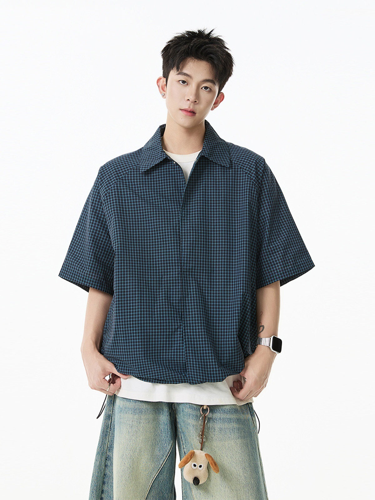 Kael Grid Shirt