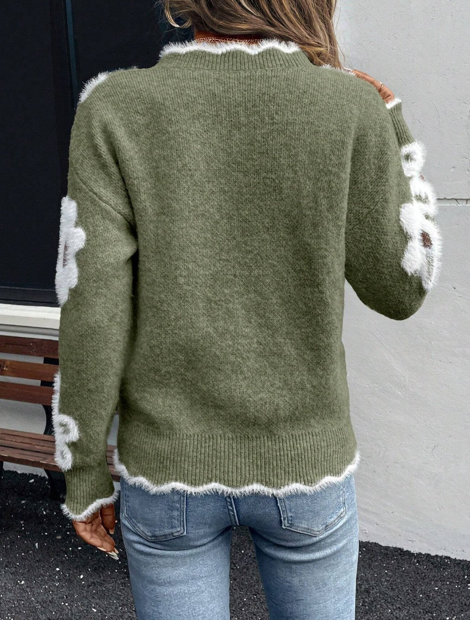 Liora Daisy Top - Olive Green