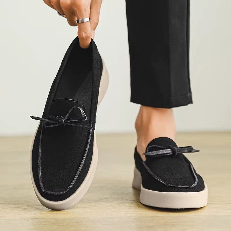 Reed Platform Loafer - Black