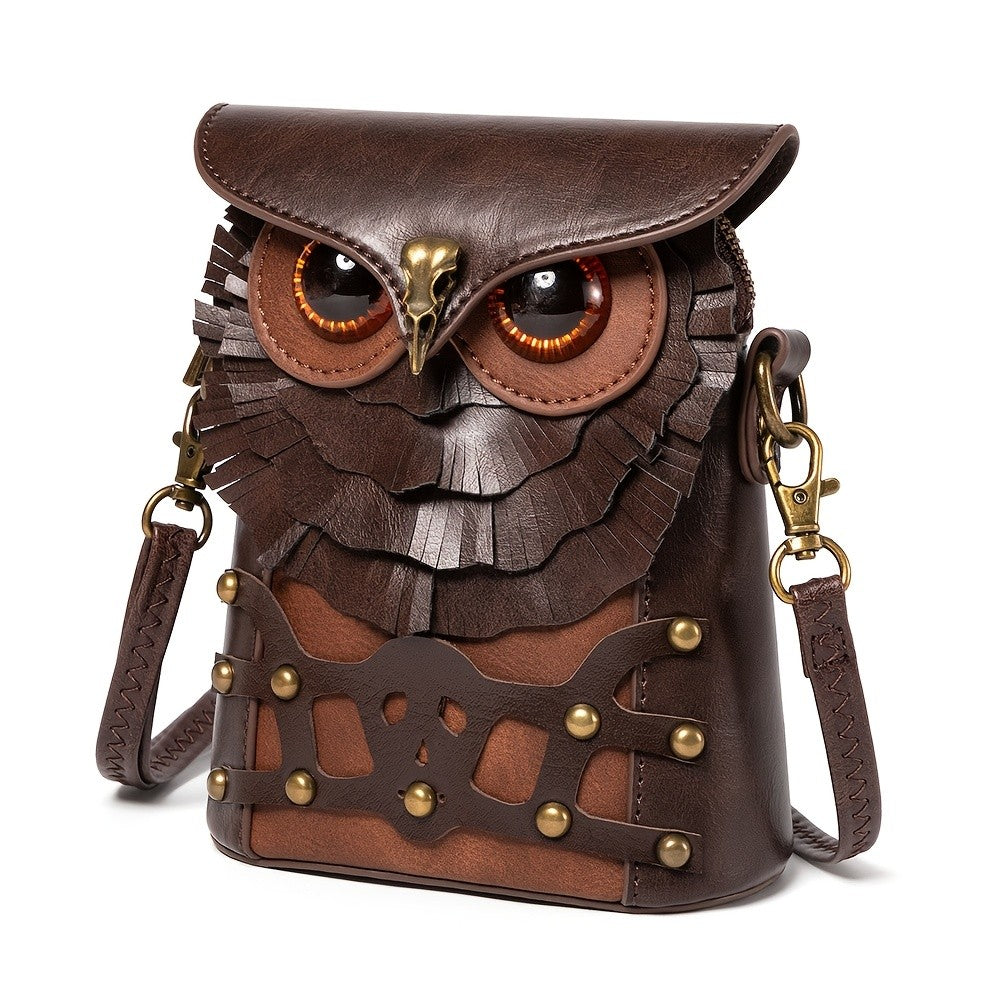 Orso Owl Bag — Brown