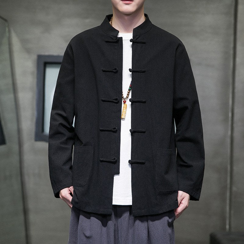 Kai Frog Jacket - Black
