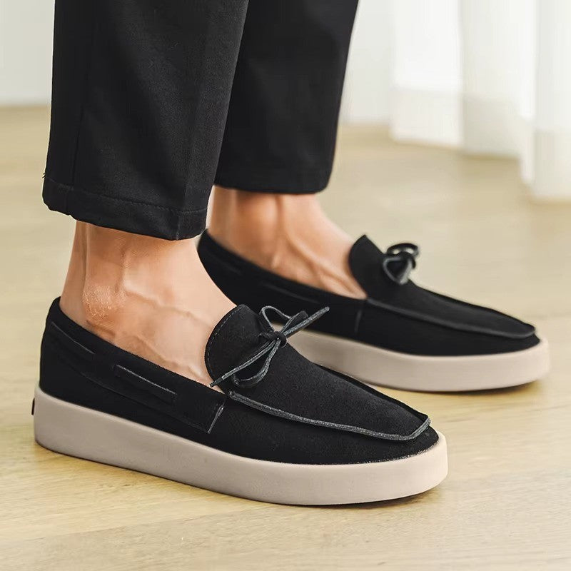 Reed Platform Loafer - Black