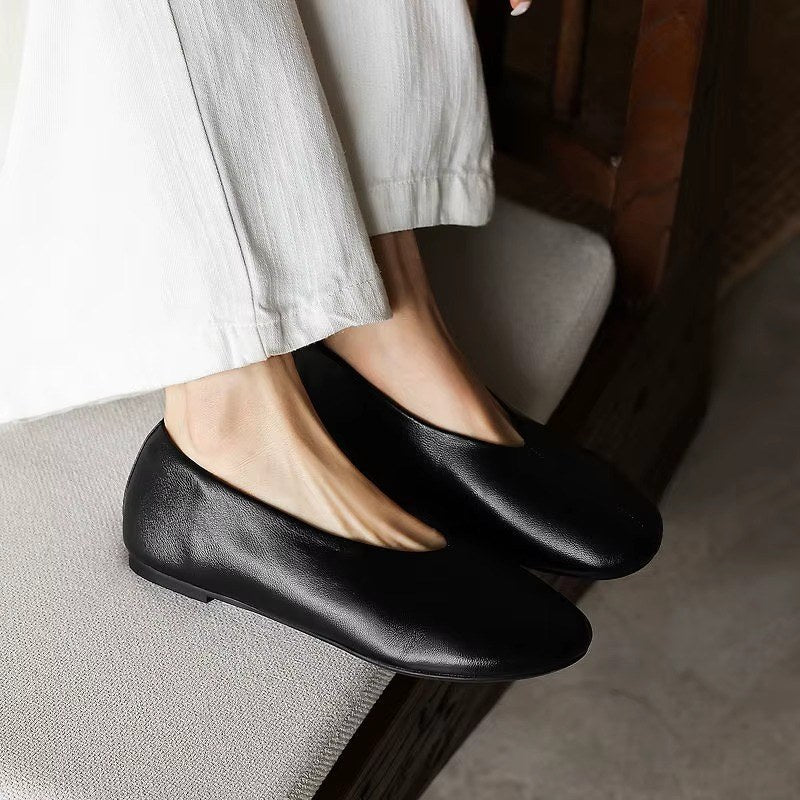 Nora Glove Flat - Black