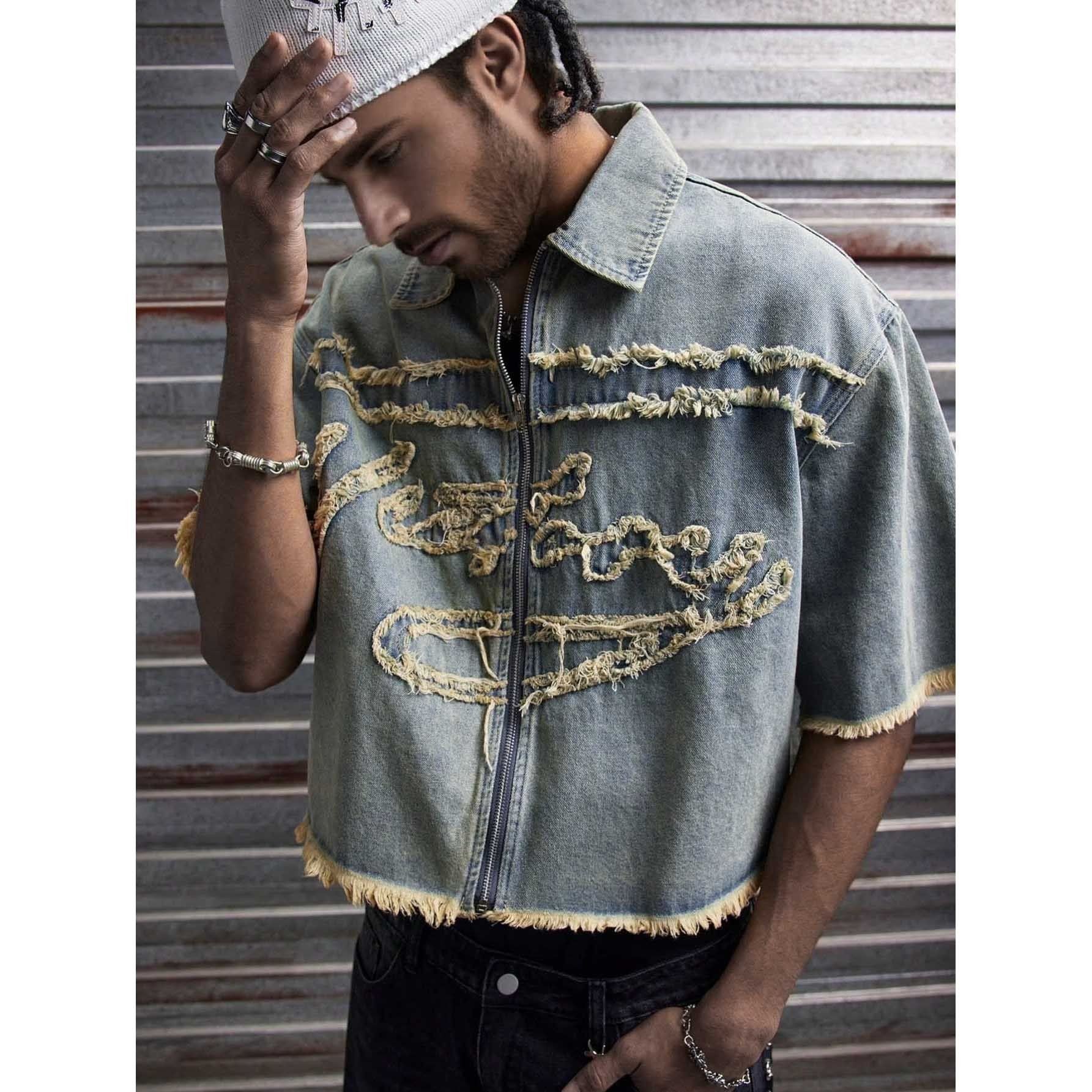 Knox Zip Jacket — Blue