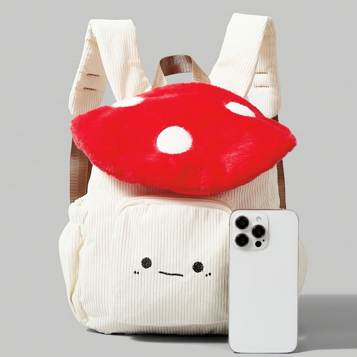 Cala Mushroom Backpack — Red