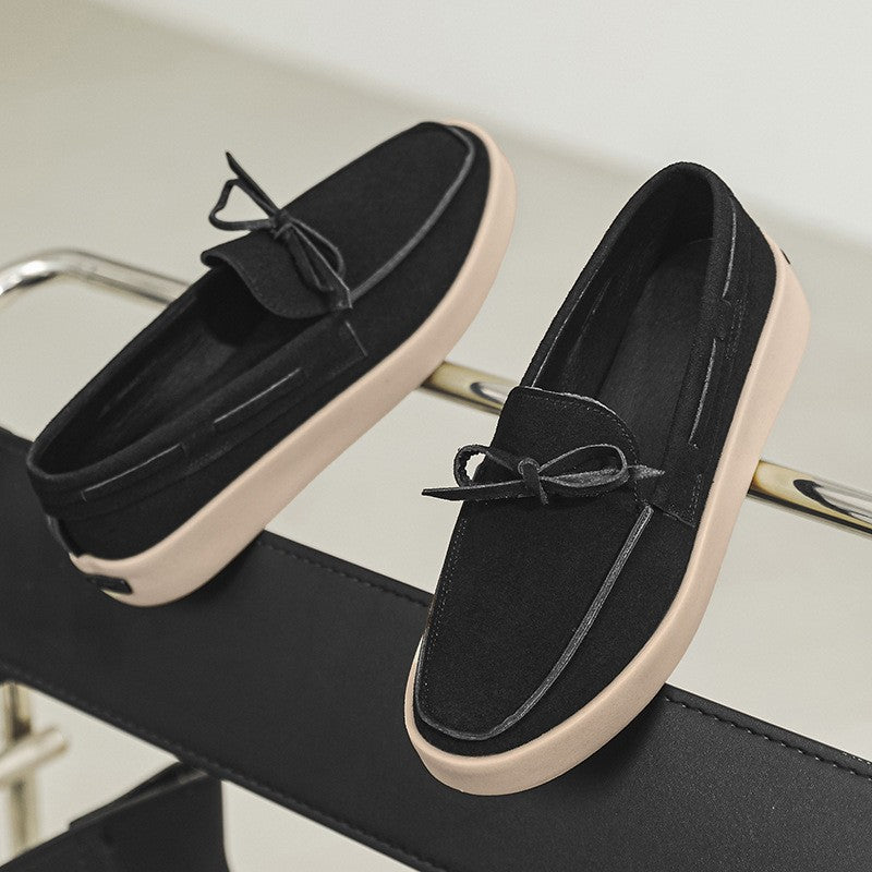 Reed Platform Loafer - Black