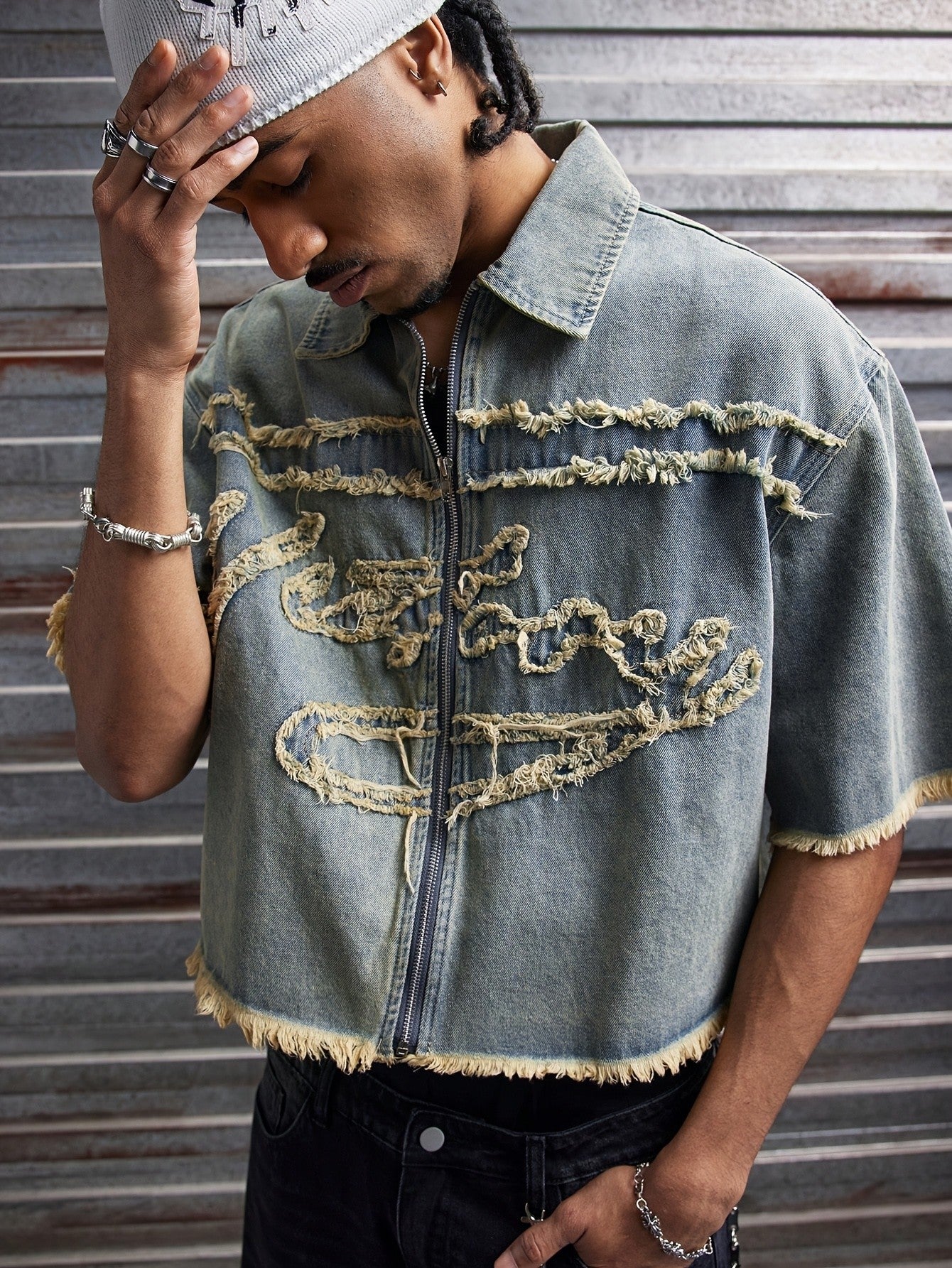 Knox Zip Jacket — Blue