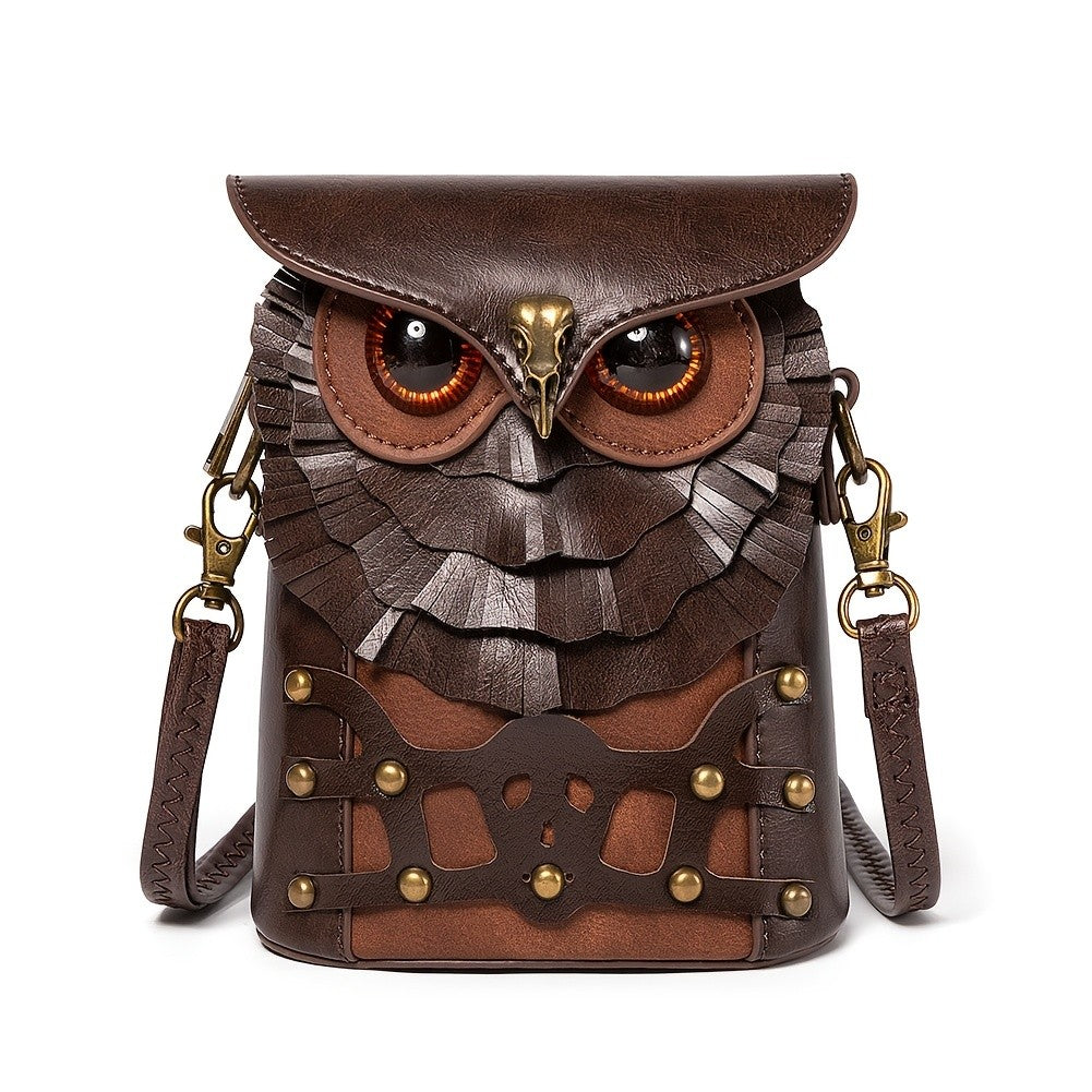 Orso Owl Bag — Brown