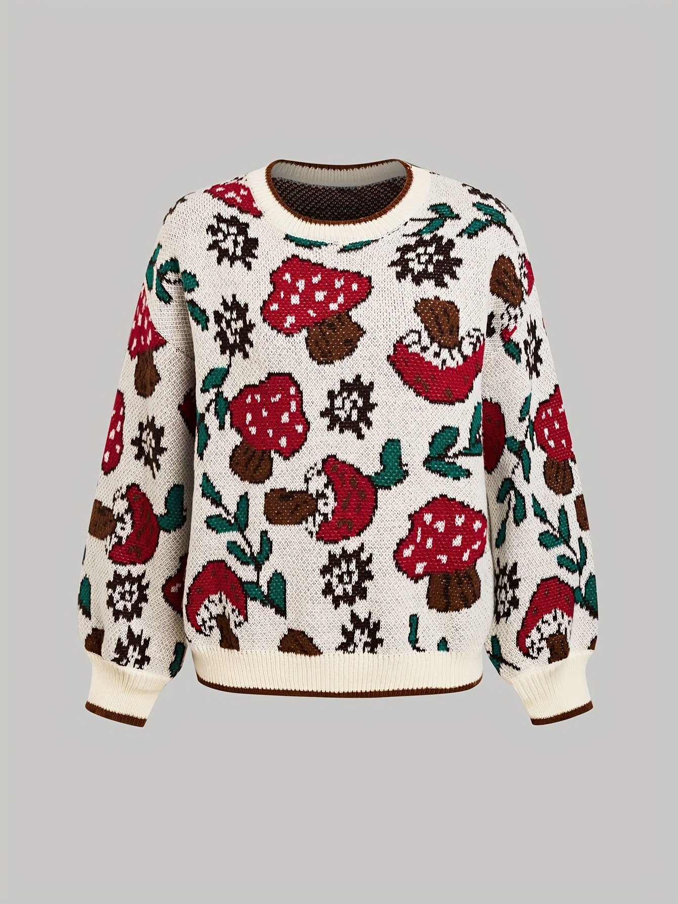 Elke Knit Pullover — Cream