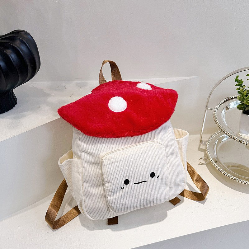 Cala Mushroom Backpack — Red