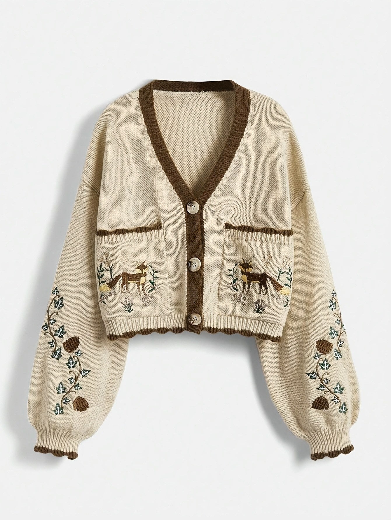 Cedar Knit Cardigan — Cream