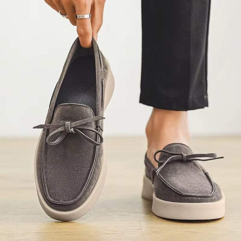 Reed Platform Loafer - Grey