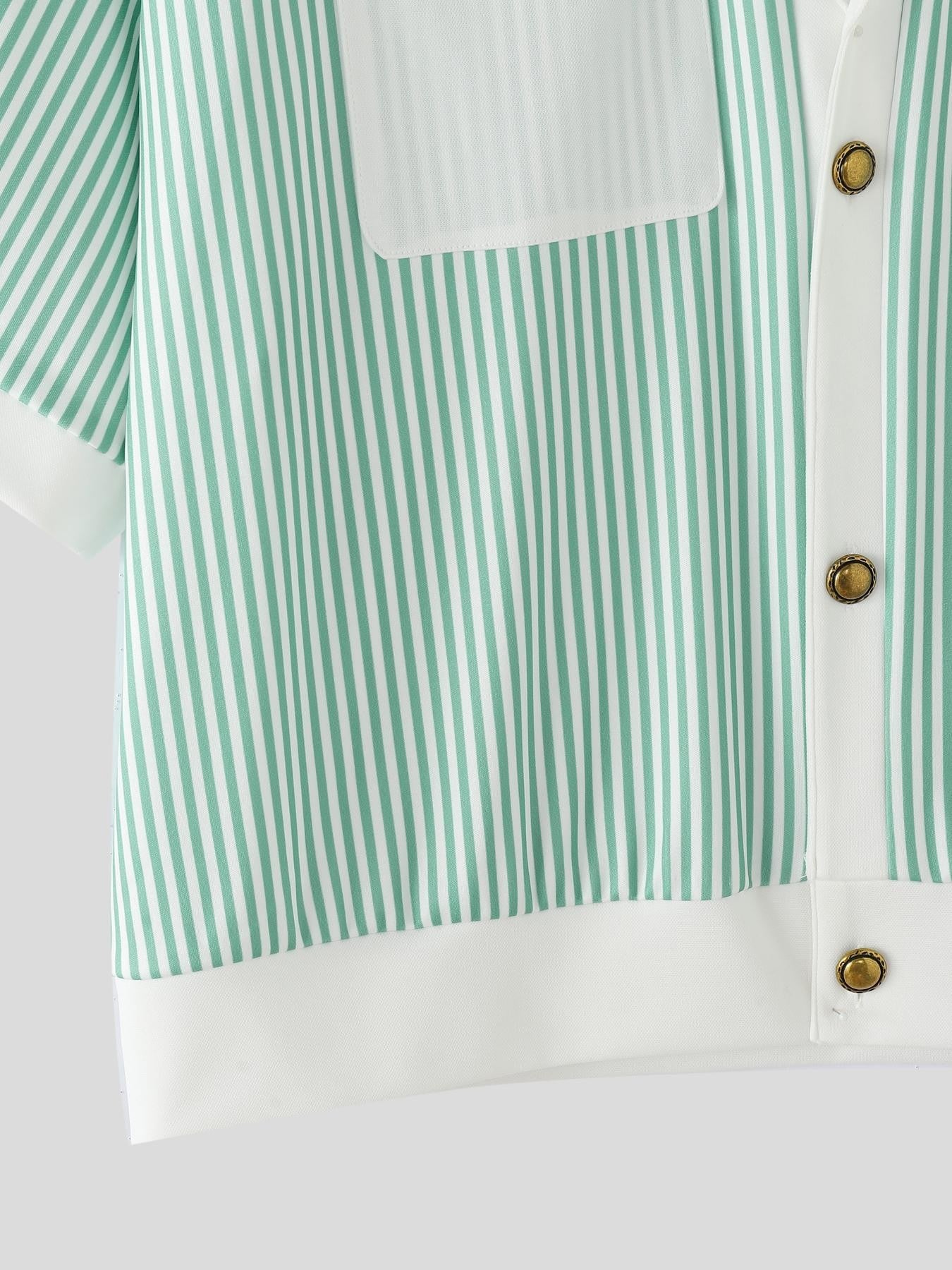 Tomas Stripe Shirt — Mint