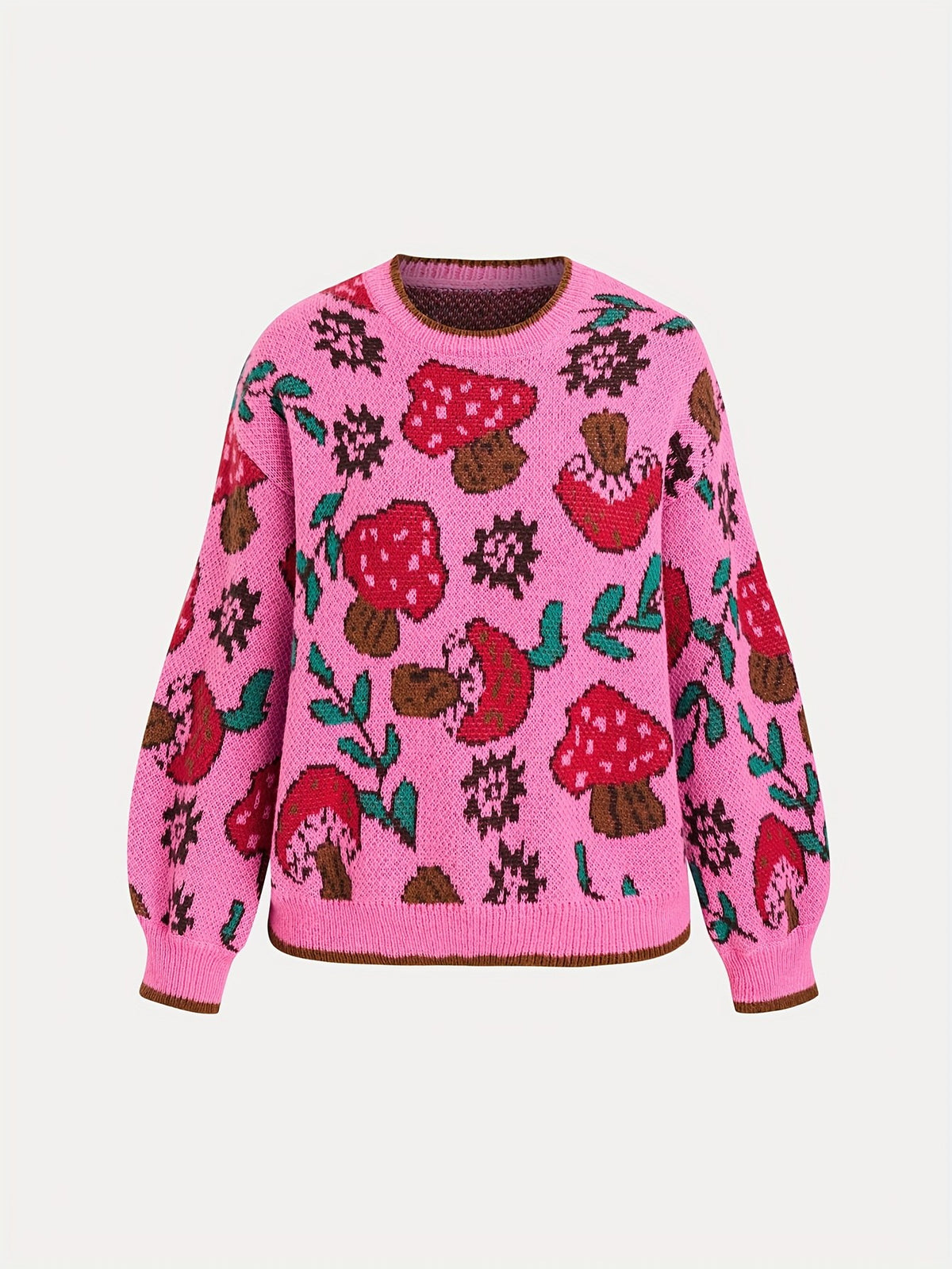 Elke Knit Pullover — Pink