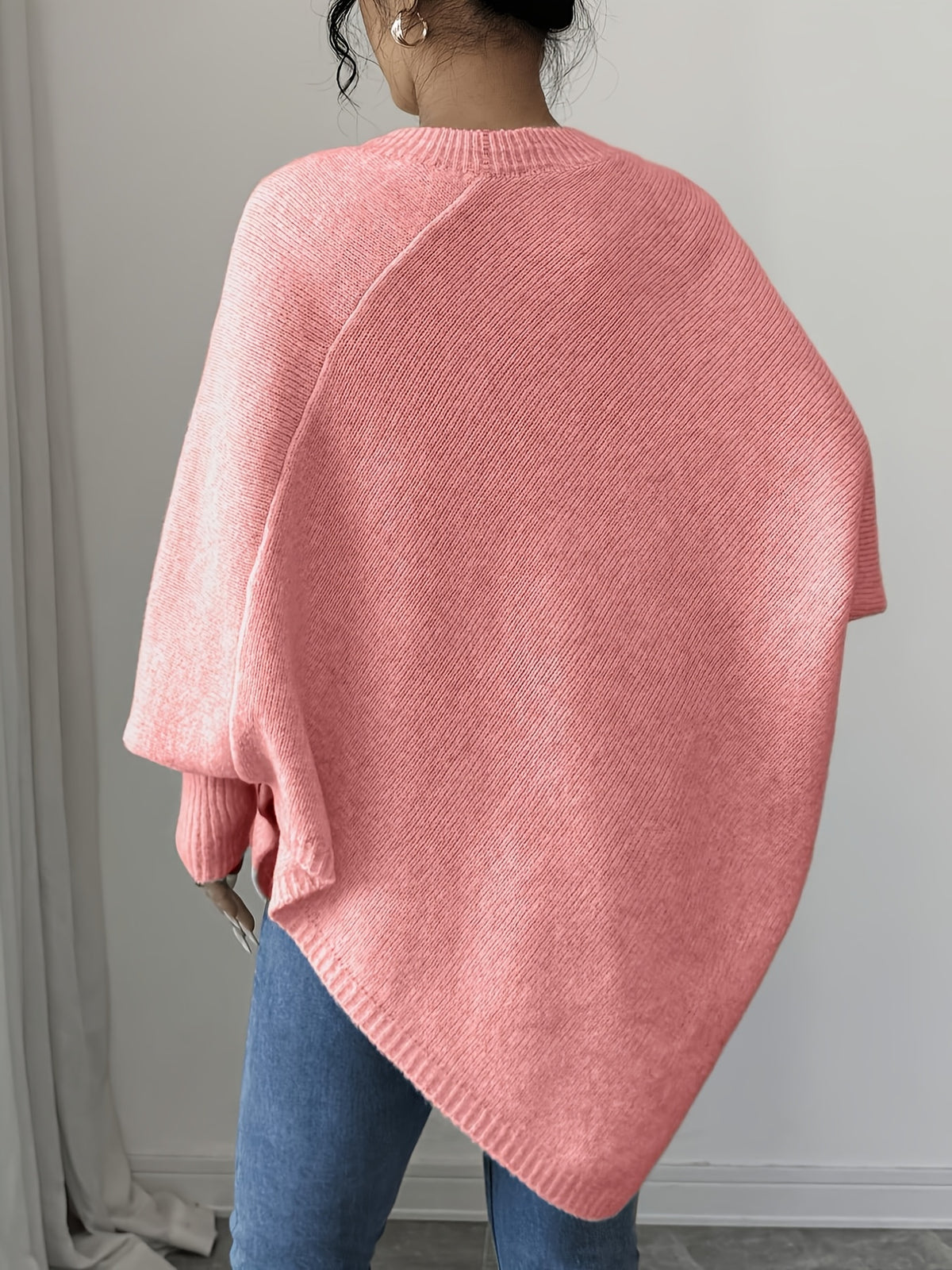 Cedar Drape Pullover - Peach