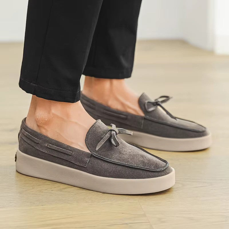 Reed Platform Loafer - Grey