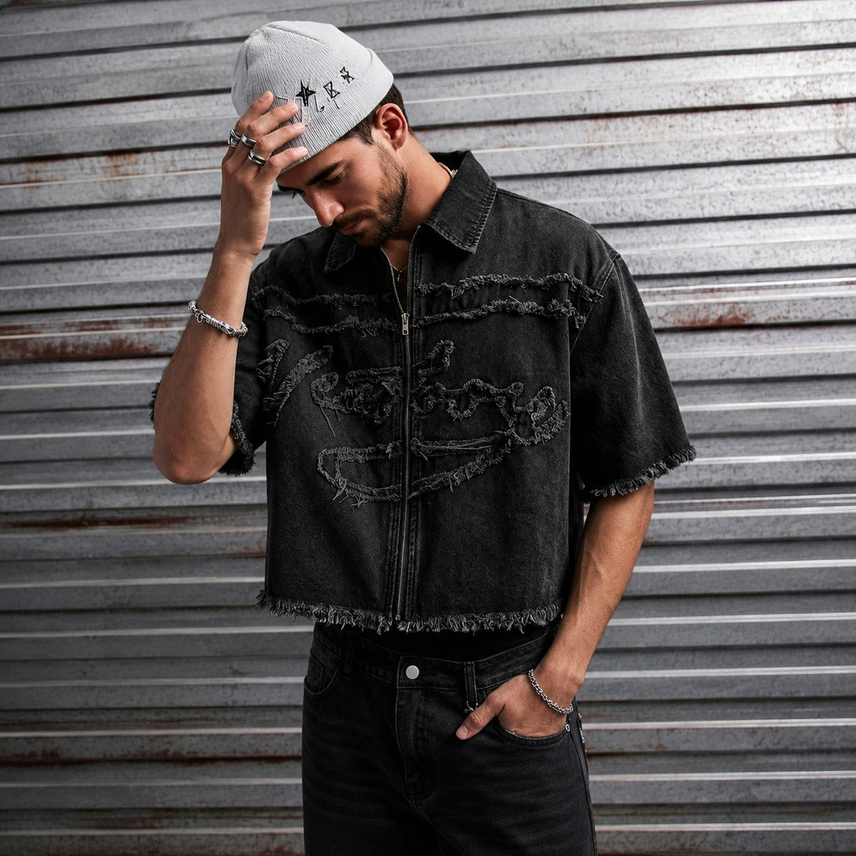 Knox Zip Jacket — Black