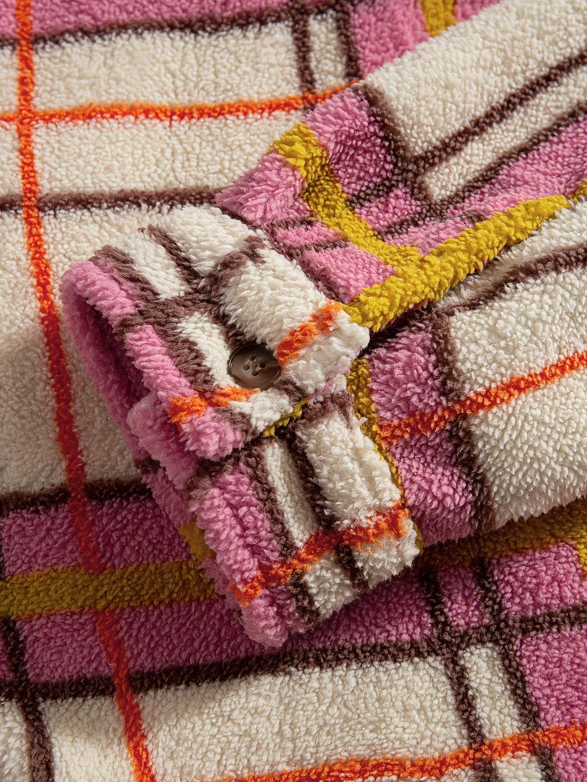 Miles Plush Jacket - Pink