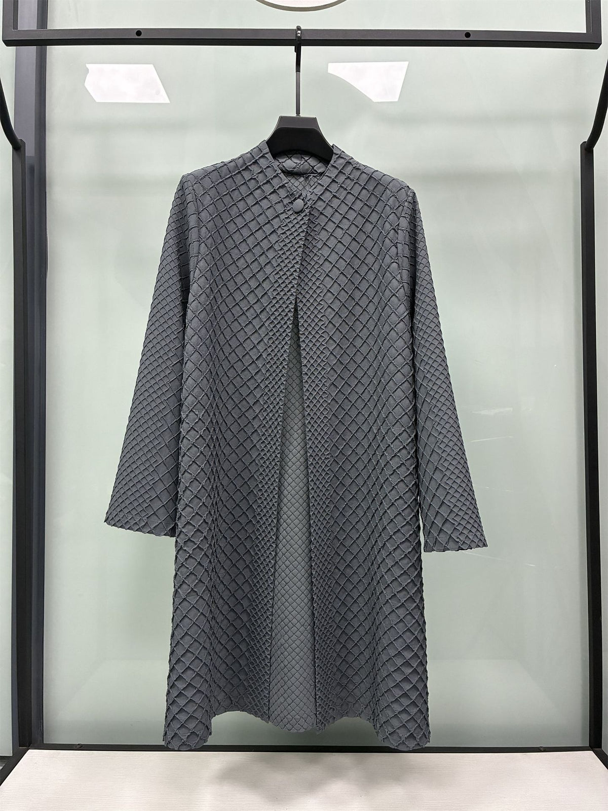Maeve Lattice Duster - Grey