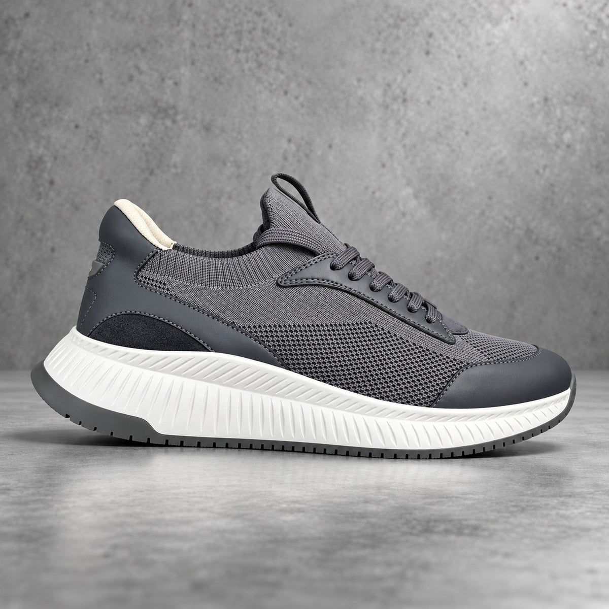 Cole Knit Sneaker - Grey