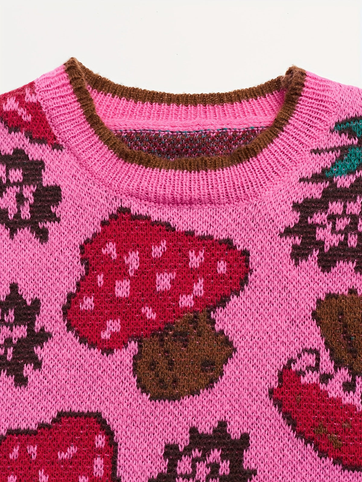 Elke Knit Pullover — Pink