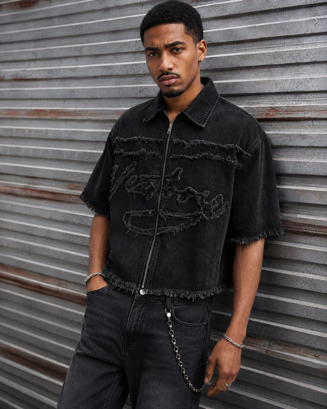 Knox Zip Jacket — Black