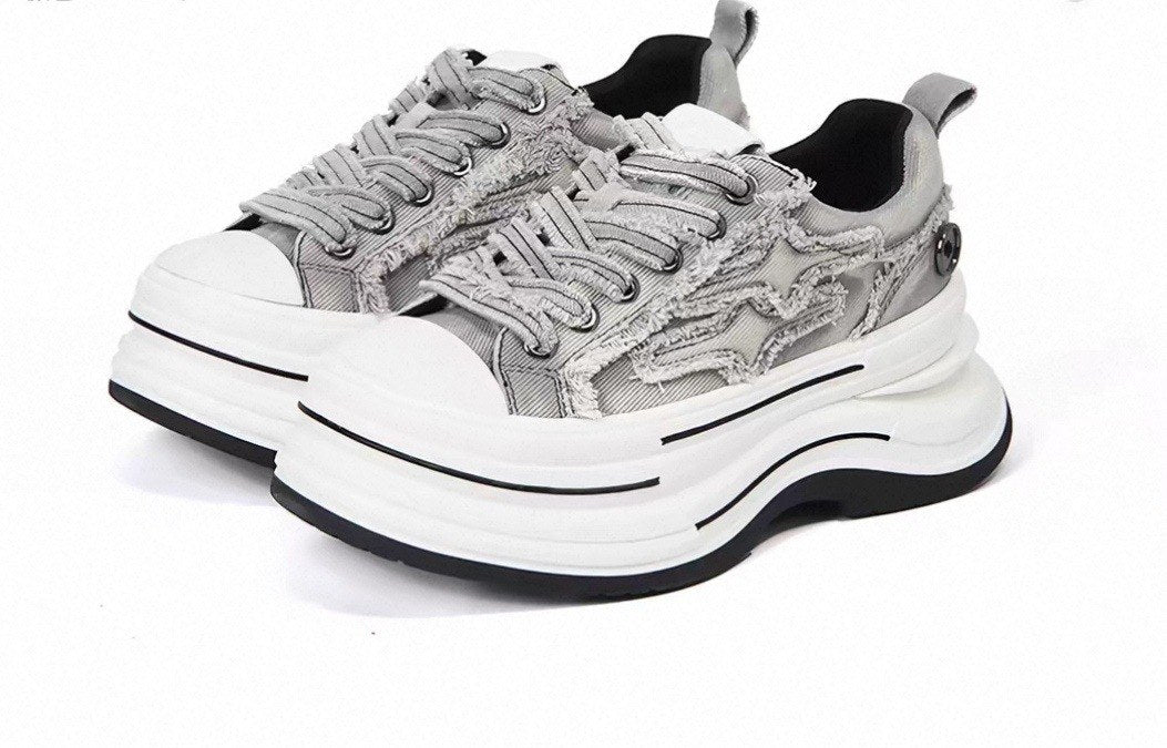 Lira Platform Sneaker - Grey